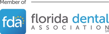 The image displays a membership card from the Florida Dental Association with the text  FLORIDA DENTAL ASSOCIATION  prominently featured.